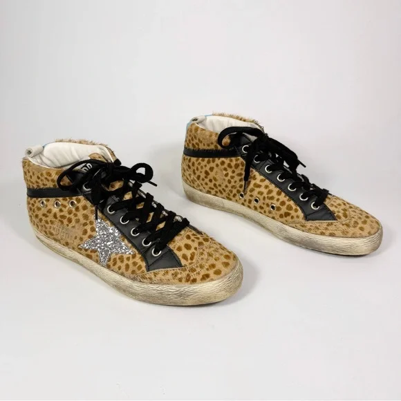 Golden Goose Calf Hair Midstar Sneaker - Women’s 8